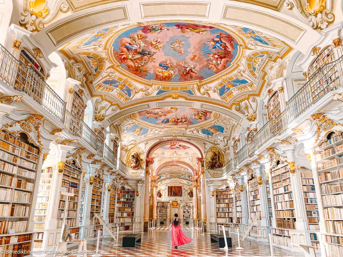 Beauty and the Beast Admont Abbey Library Austria
