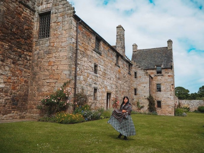Aberdour Castle Outlander Location