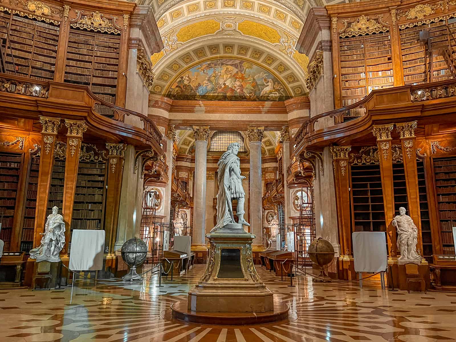 Austrian National Library State Hall Vienna