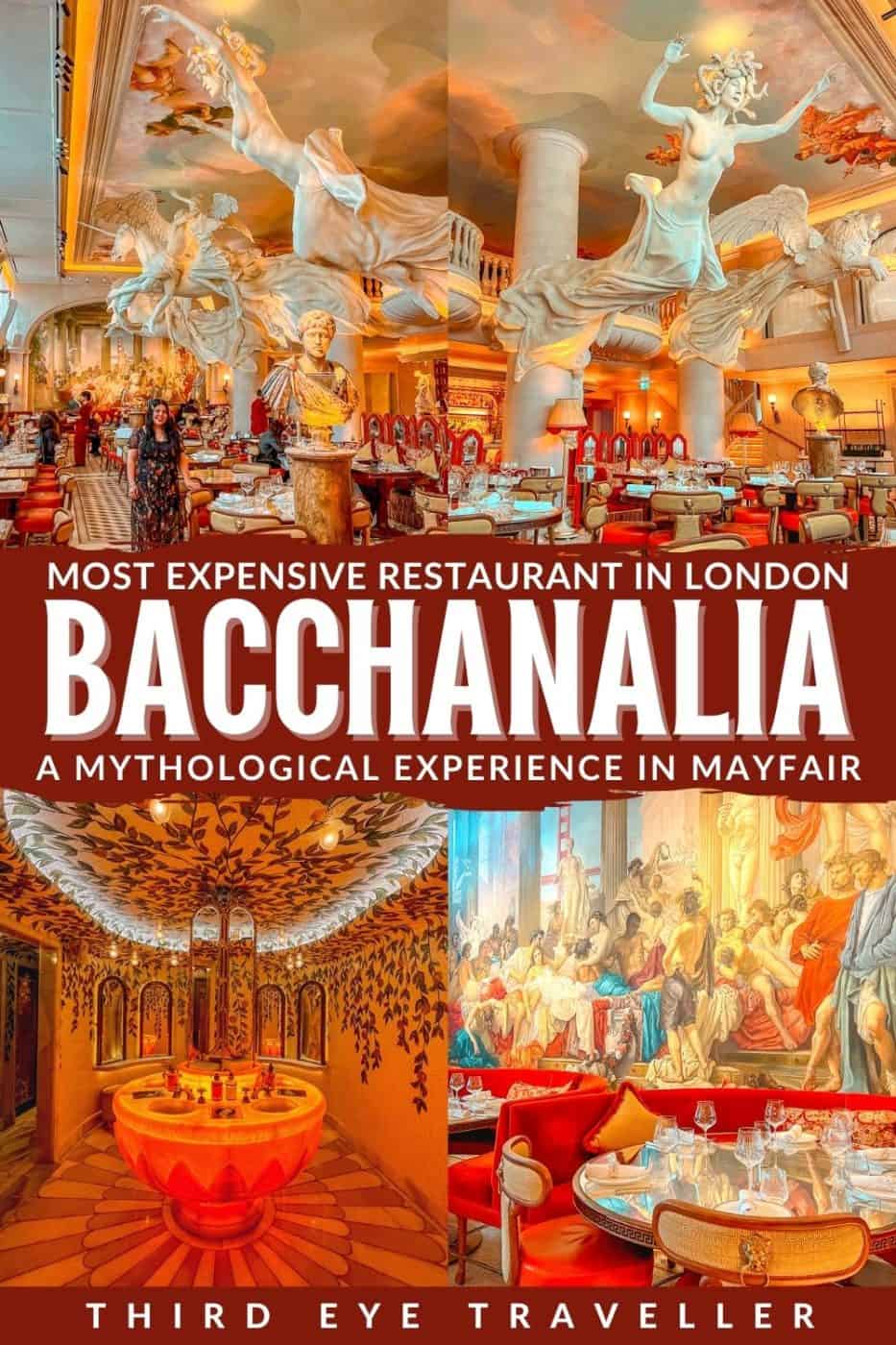 Bacchanalia London Restaurant Review is it worth it