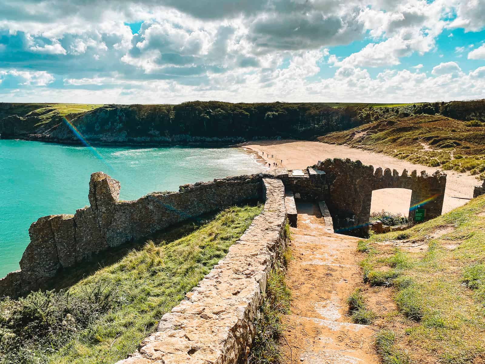 How to Visit Barafundle Bay Walk Pembrokeshire