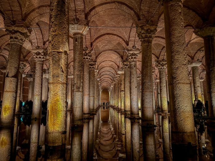 Basilica Cistern Istanbul James Bond