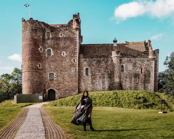 Castle Leoch Doune Castle Outlander