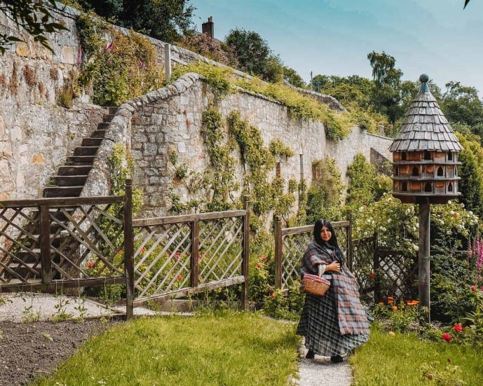 Culross Palace Gardens Outlander