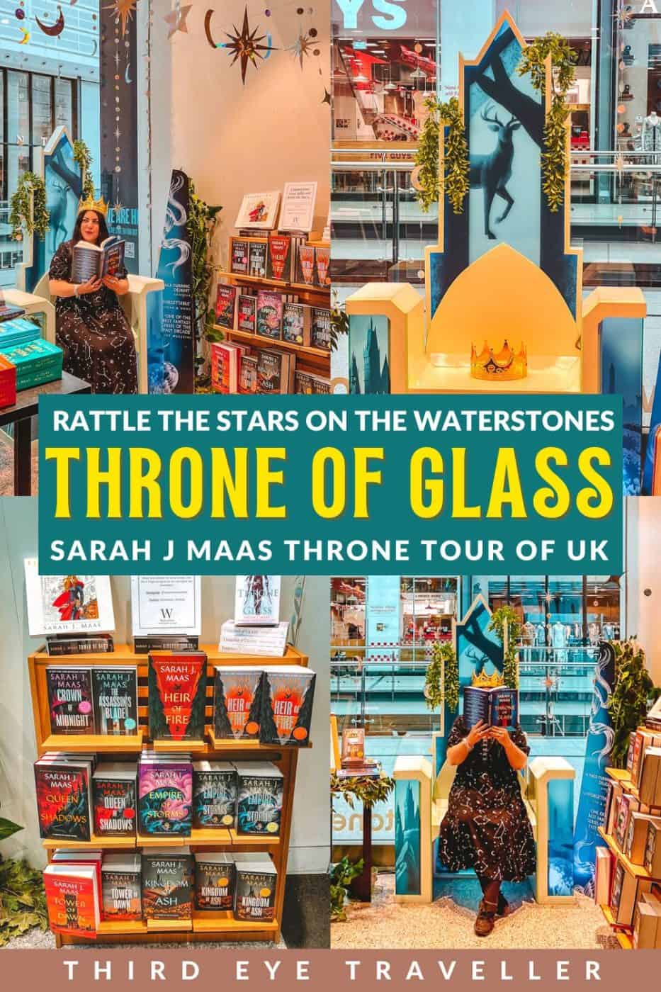 Sarah J Maas Bloomsbury Waterstones Throne of Glass Tour UK
