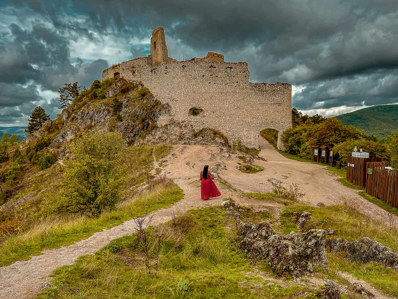 Cachtice Castle Elizabeth Bathory Castle Slovakia