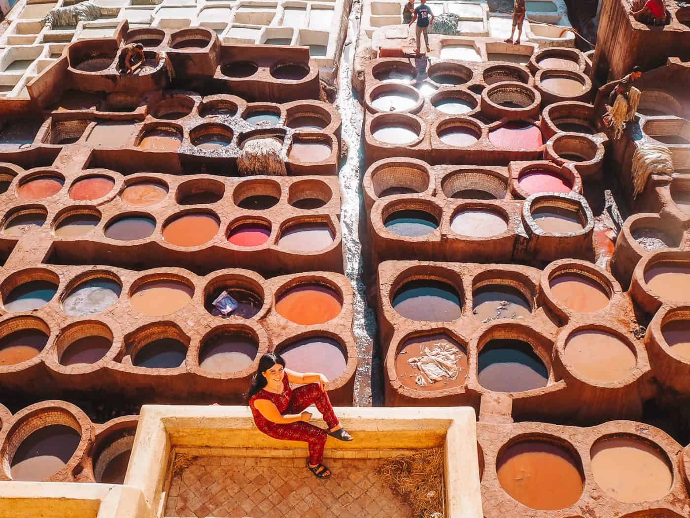 chouara tannery fez tannery morocco 9 of 13