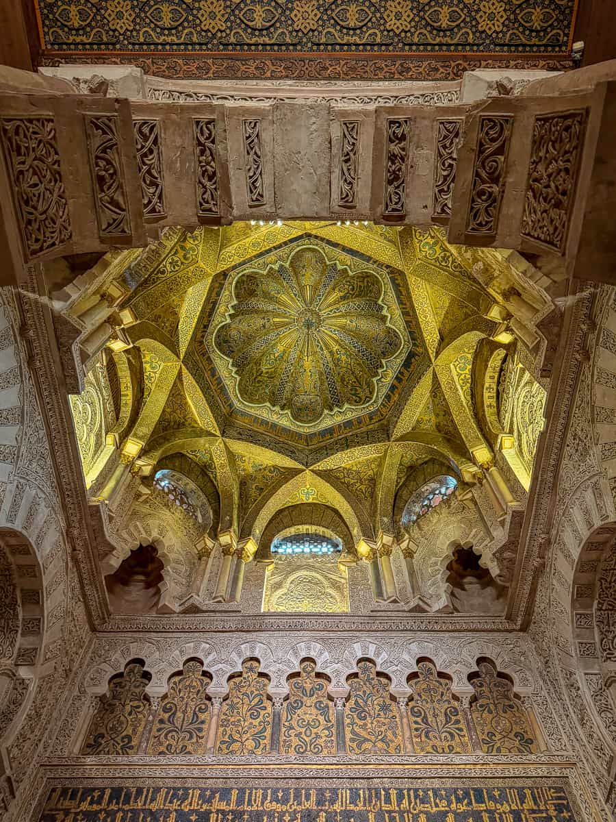 Cordoba Mosque Dome