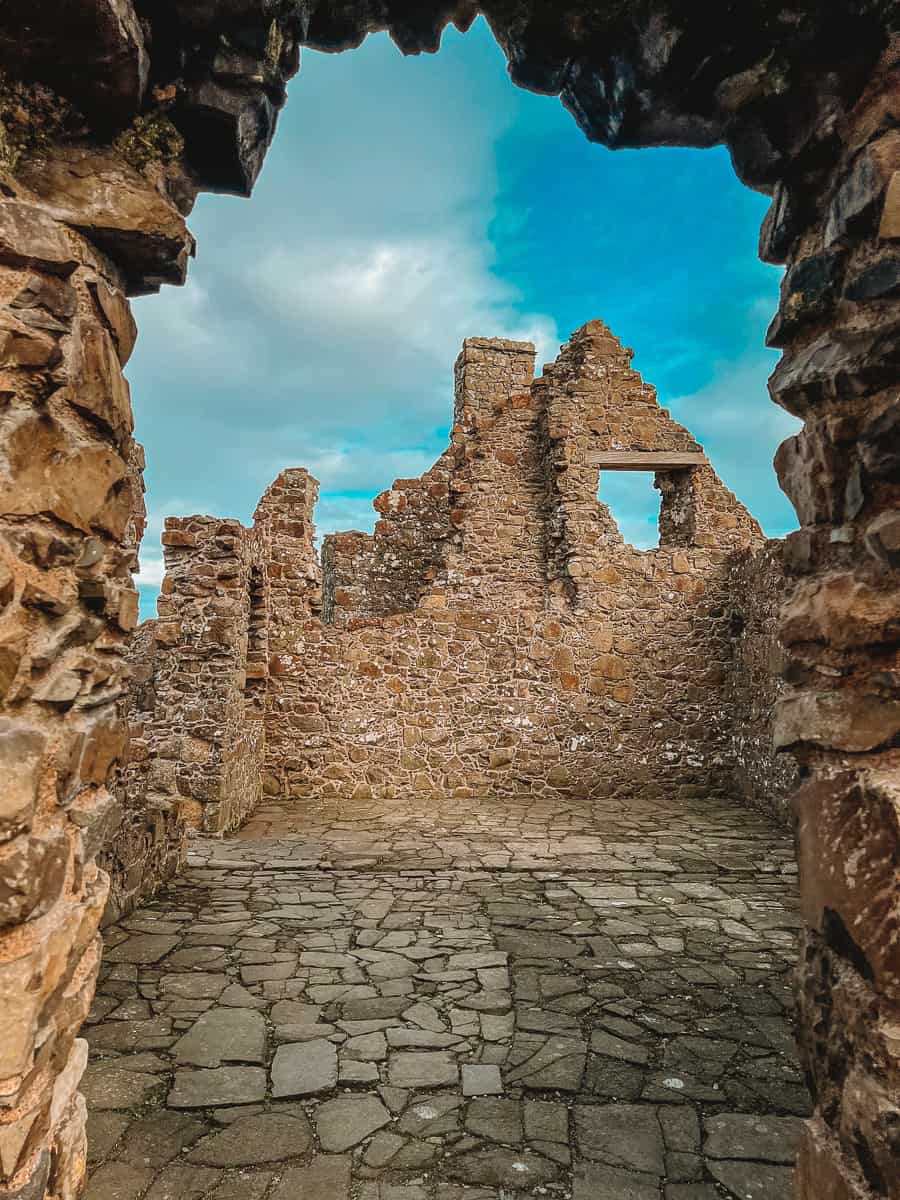 Dunluce Castle ruins
