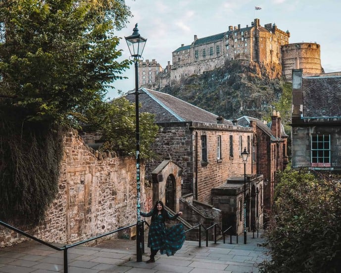 The Vennel Edinburgh | Instagram spots in Edinburgh