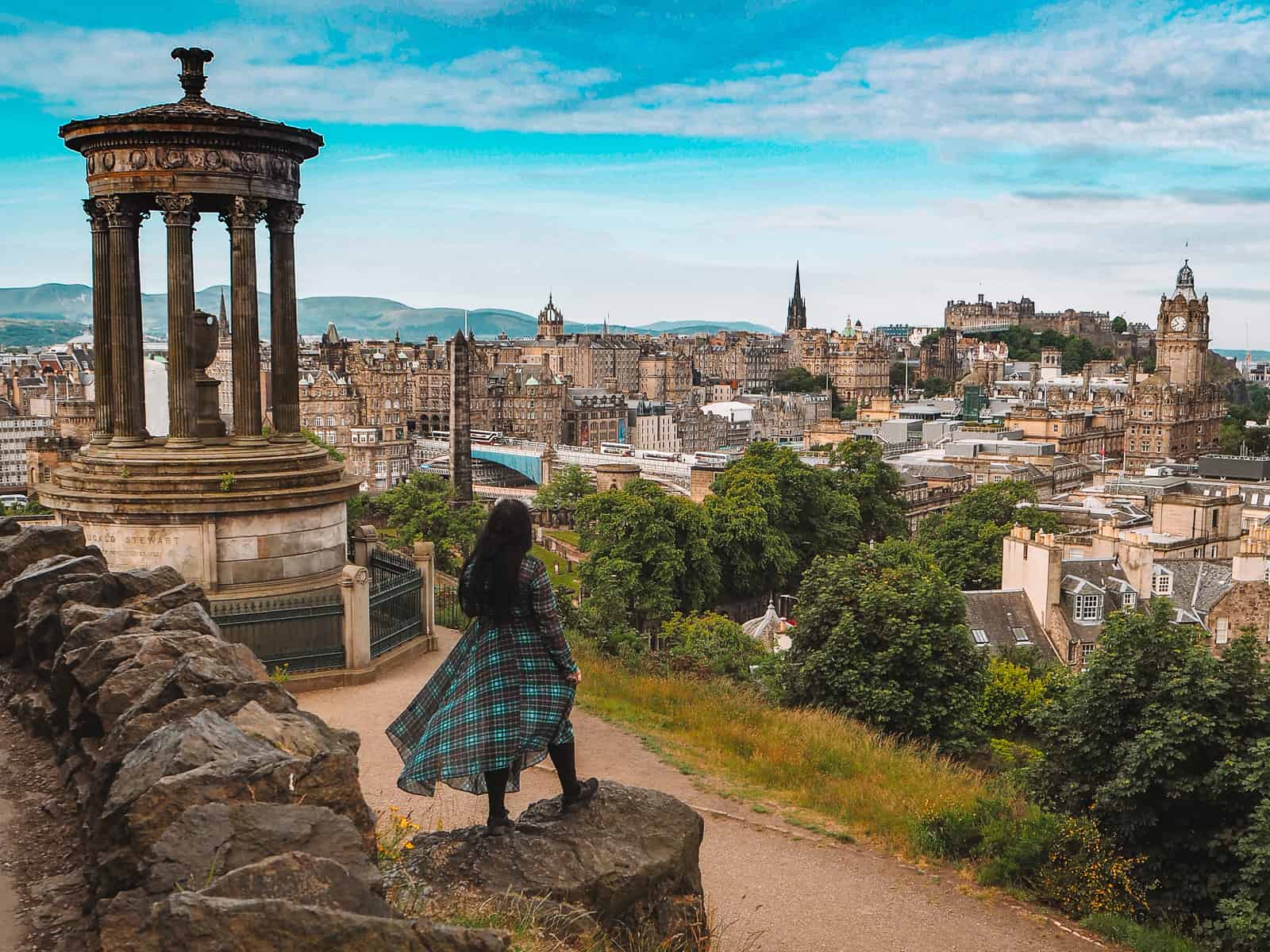 Calton Hill Edinburgh | Instagram spots in Edinburgh Scotland | Instagrammable Places in Edinburgh