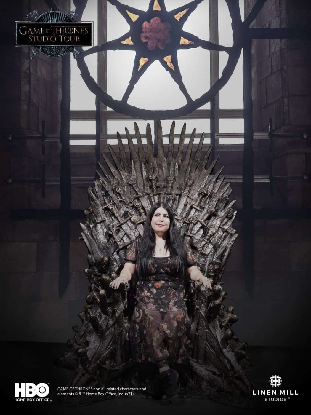 Game of Thrones Studio Tour Iron Throne