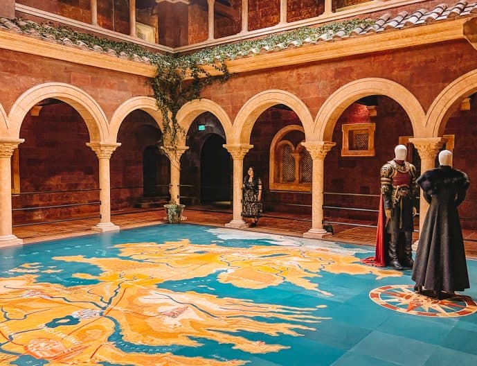 King's Landing Map Room Game of Thrones 