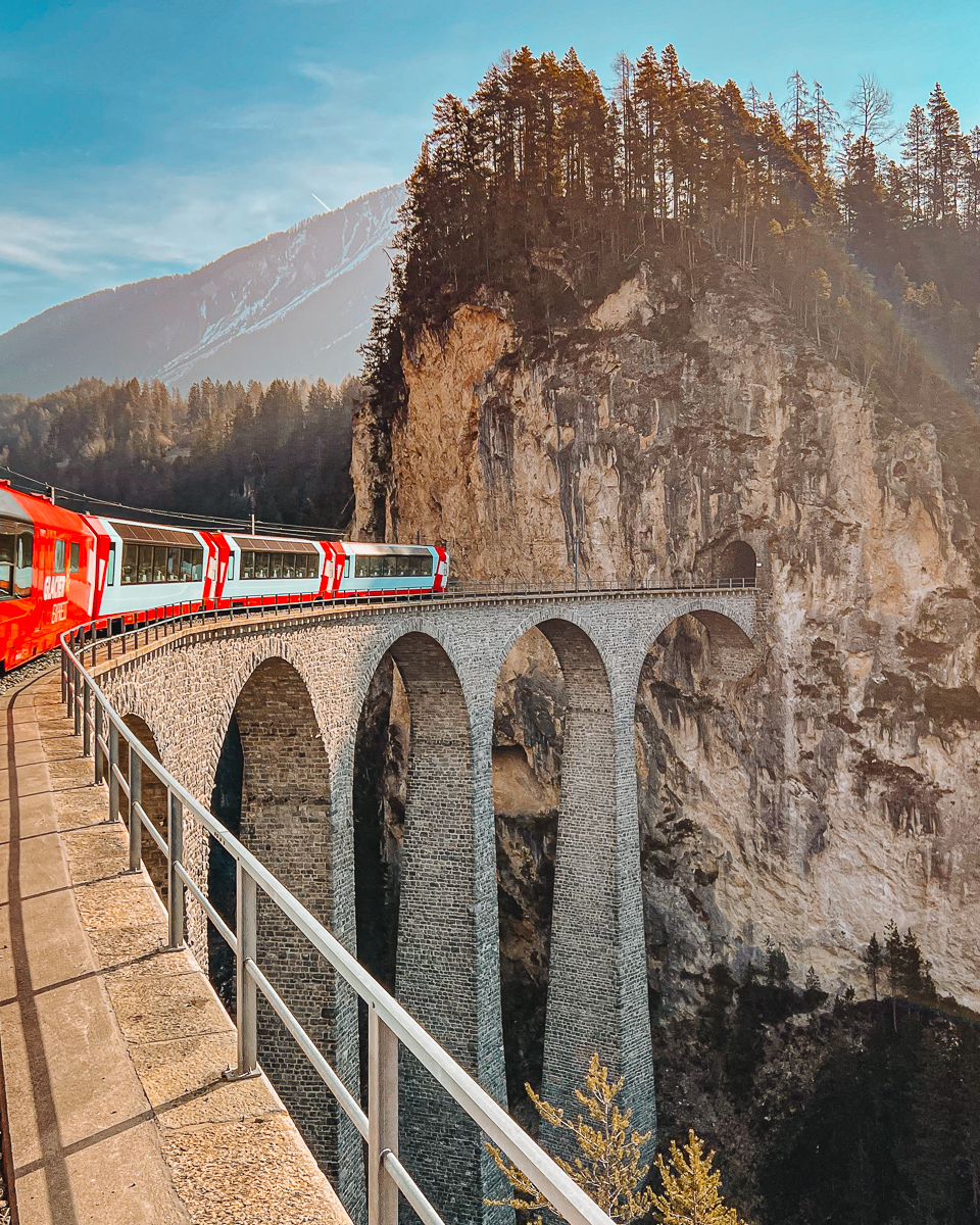Landwasser Viaduct Switzerland Glacier Express