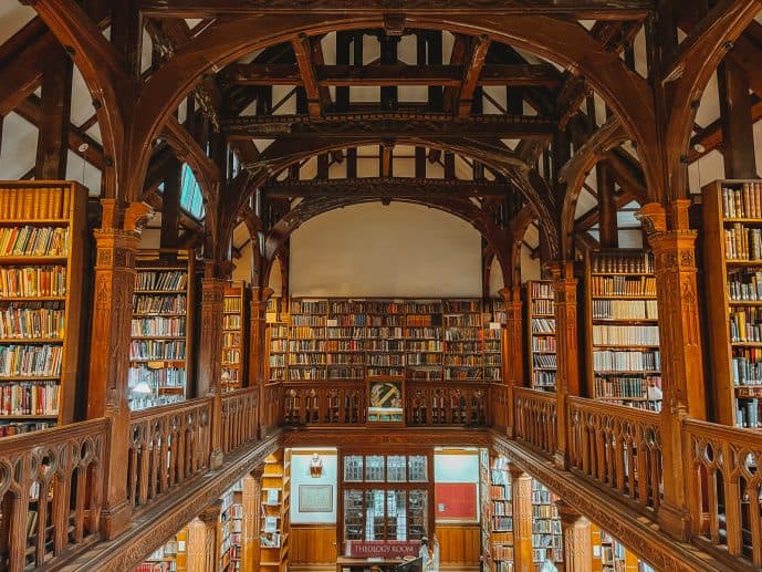 Gladstone's Library reading rooms 