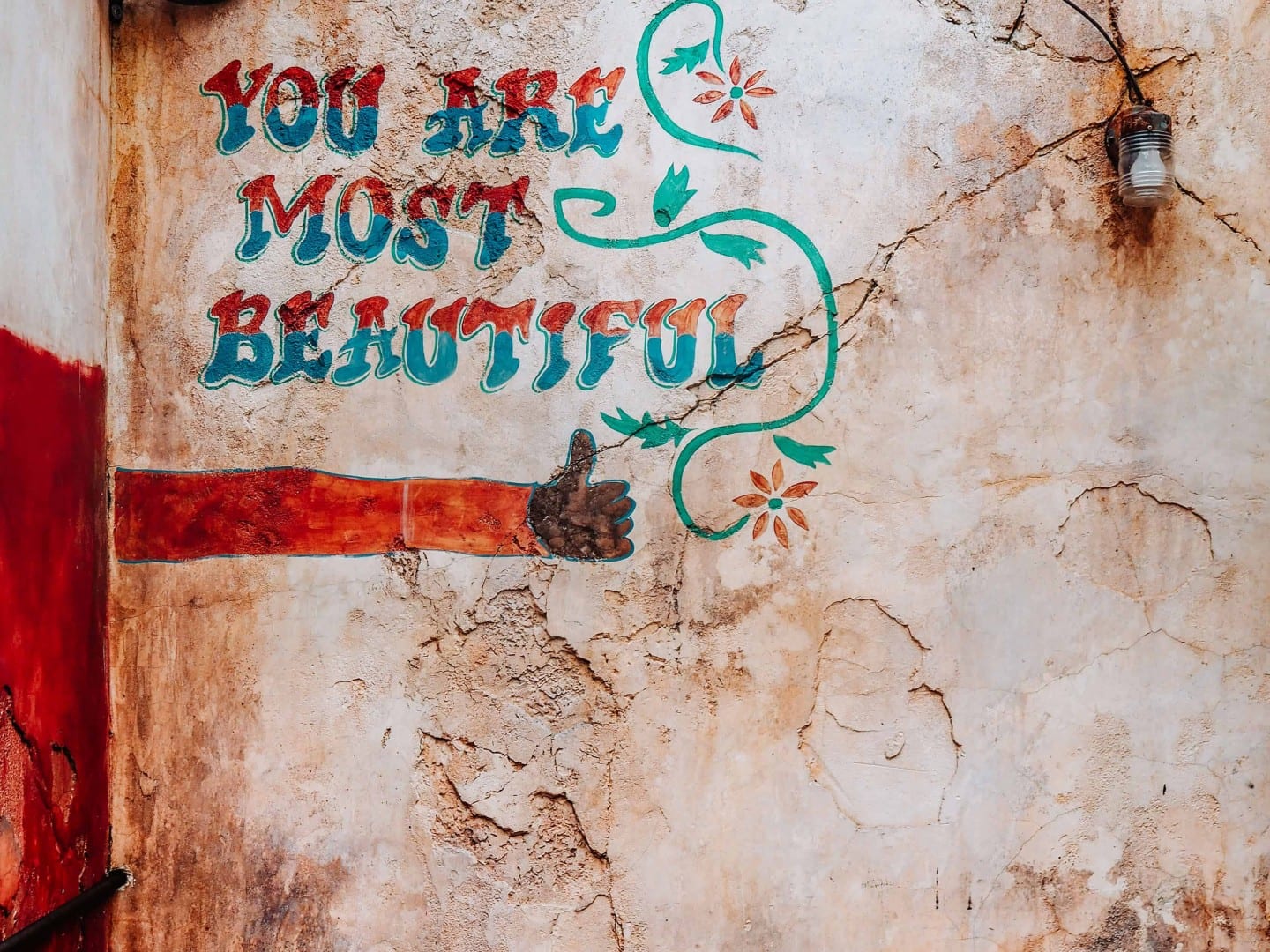 you are most beautiful wall location