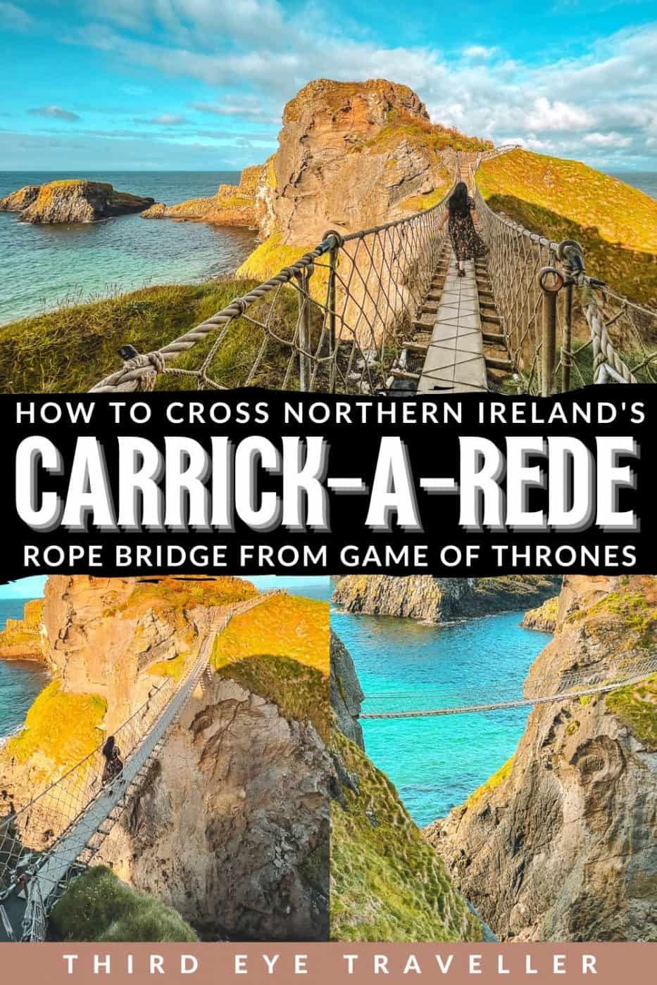 How to Cross Carrick-a-Rede Rope Bridge Game of Thrones