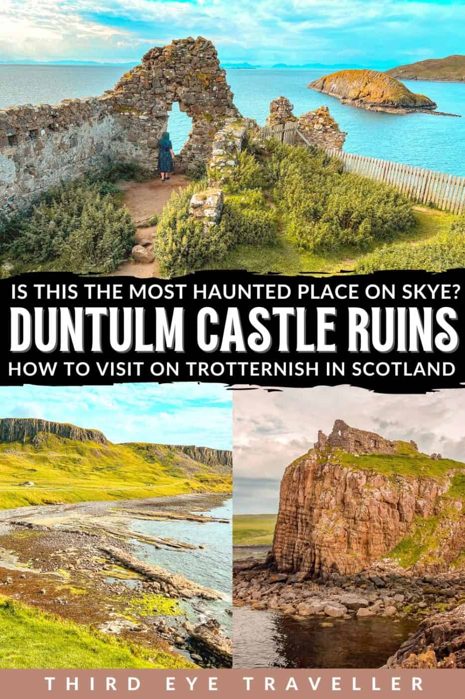 How to visit Duntulm Castle Isle of Skye