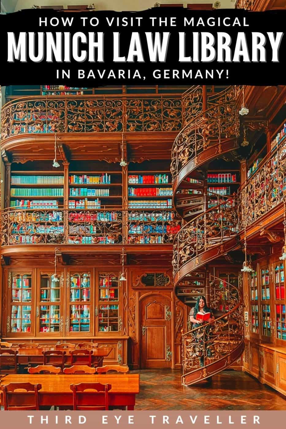 How to visit the munich law library bavaria germany