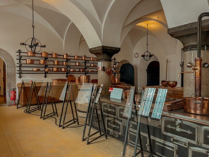 Inside Neuschwanstein Castle Kitchens