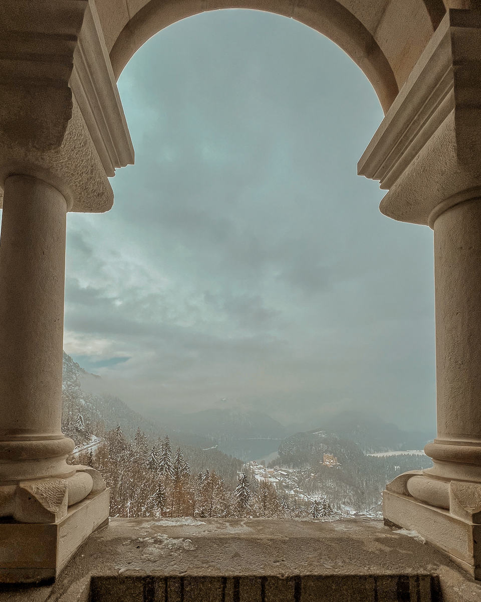Ludwig's Castle Balcony 