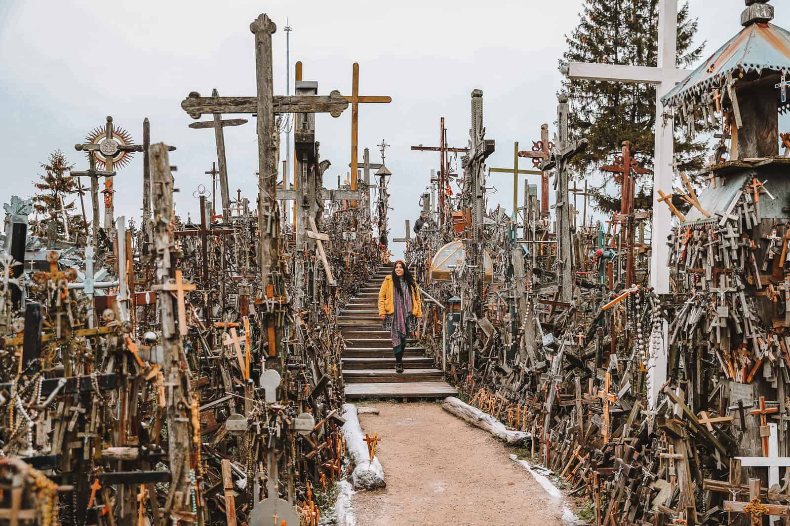 How to get to the Hill of Crosses from Vilnius Lithuania