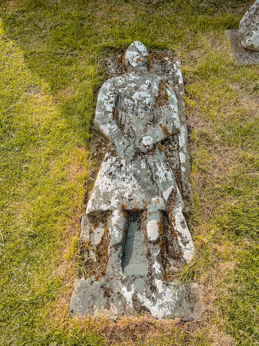 Angus Martin Isle of Skye Knight grave 