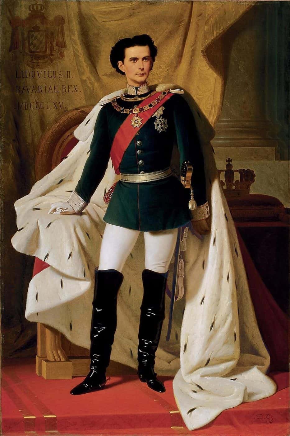 Ludwig's Coronation Portrait