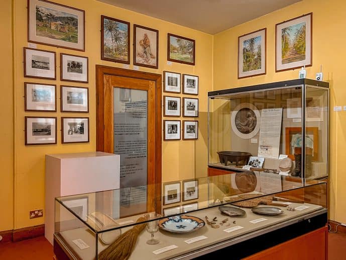 The Writer's Museum Robert Louis Stevenson exhibit 