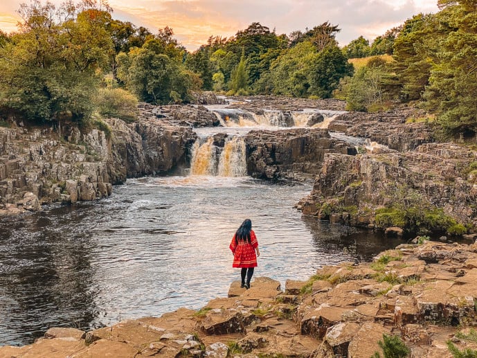 Low force waterfall North Pennines Witcher 2 filming location