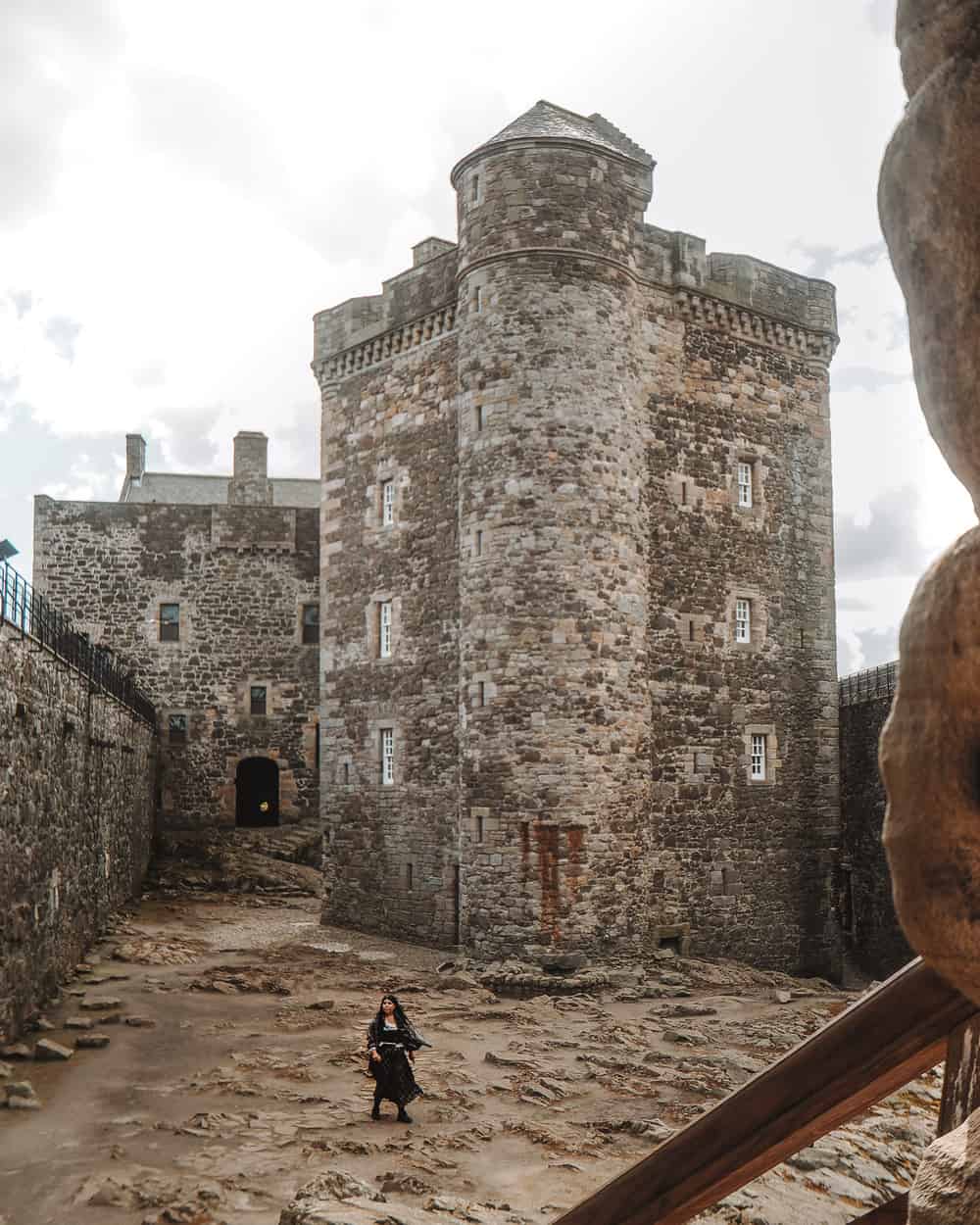 Blackness Castle Outlander location