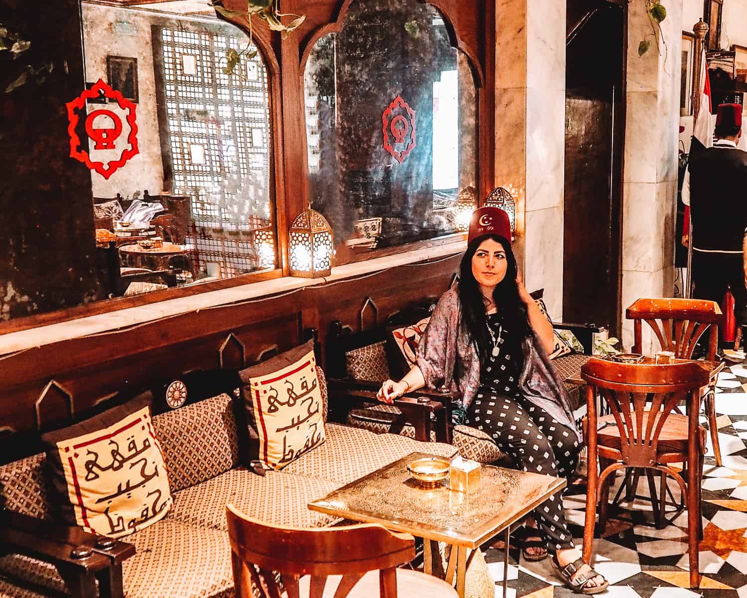 Naguib Mahfouz Cafe Khan el Khalili Restaurant Cairo