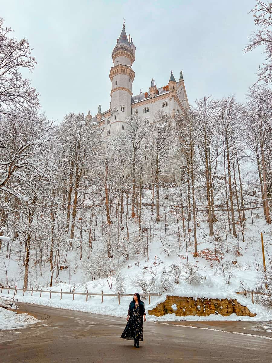 Neuschwanstein Castle in Winter