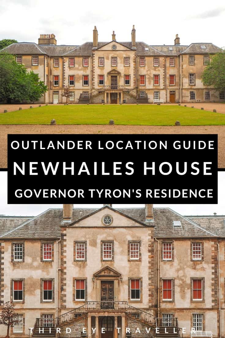 Newhailes House Outlander location Governor Tyron's residence