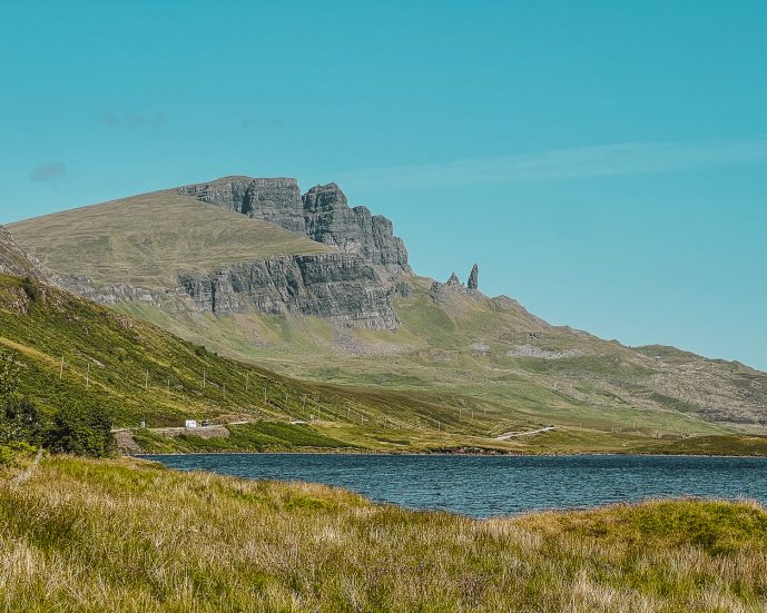 Loch Fada Isle of Skye Storr viewpoint 