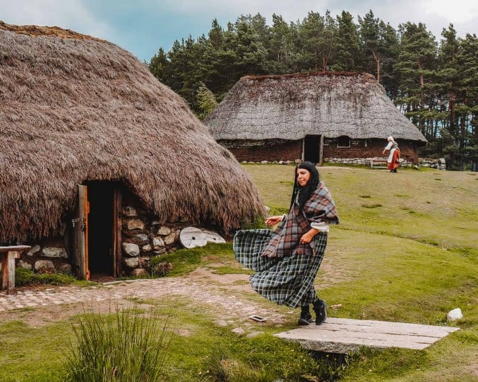 Highland Folk Museum Outlander film location township