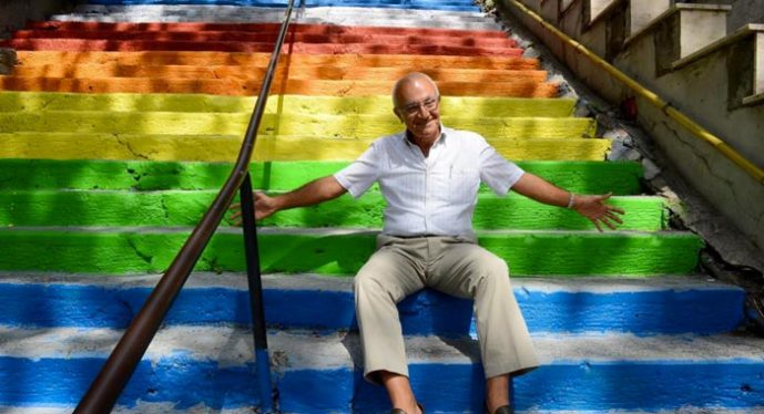 Hüseyin Çetinel Rainbow Stairs Istanbul