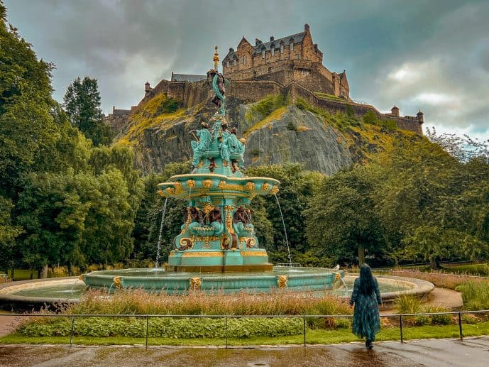 Ross Fountain Edinburgh Castle