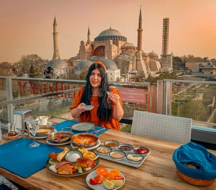 Seven Hills Restaurant Rooftop Istanbul
