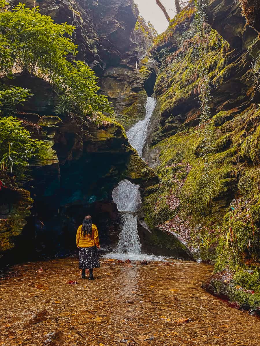St Nectan's Glen Waterfall Cornwall