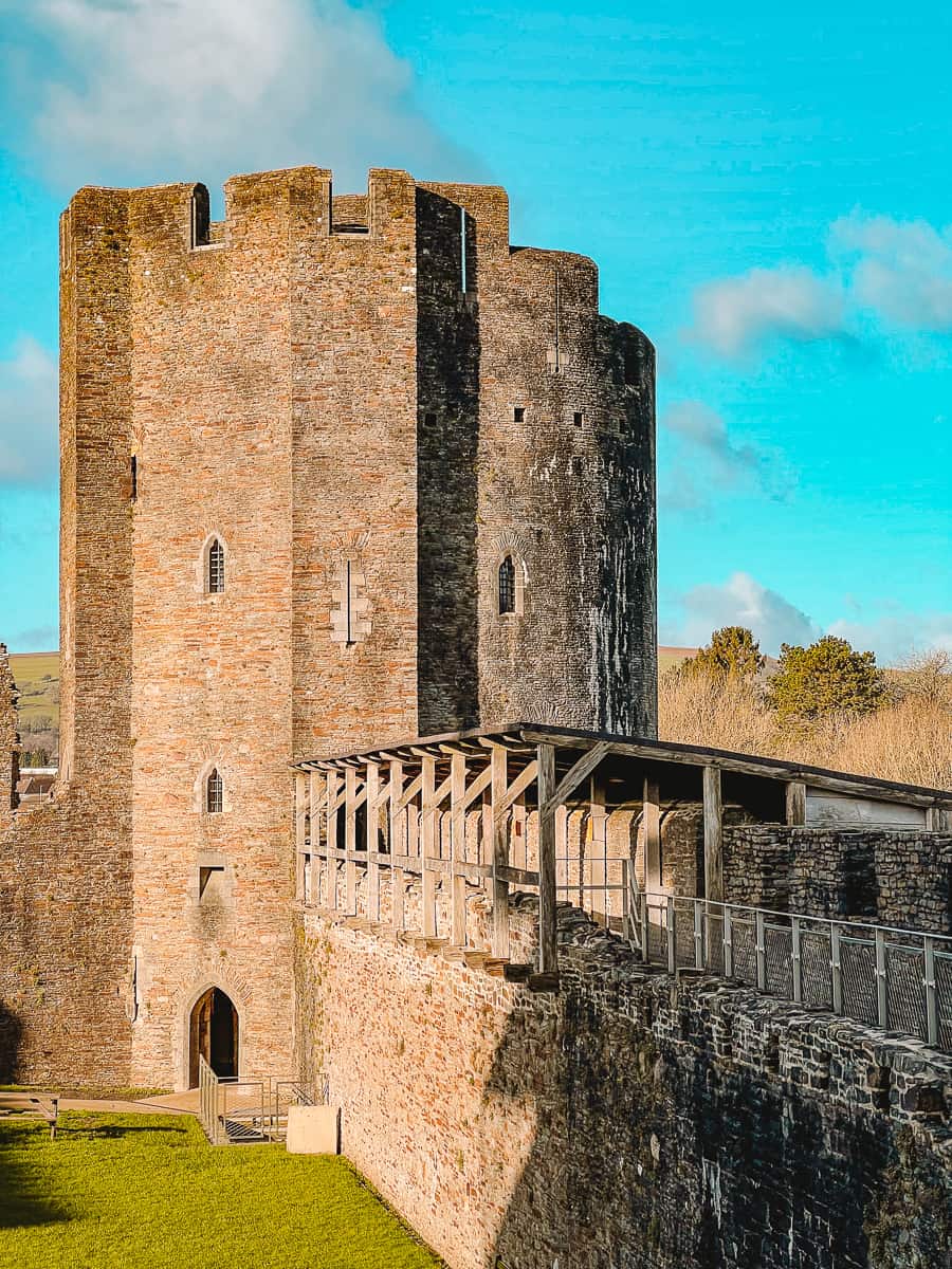 Caerphilly Castle Towers