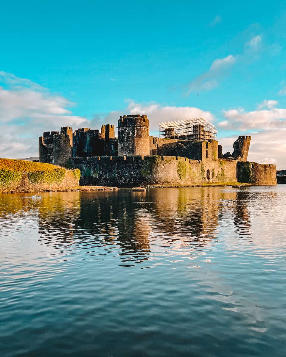 Caerphilly Castle Wales