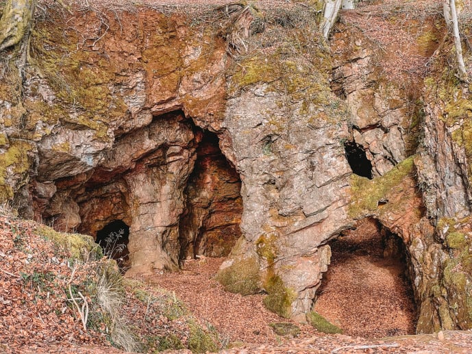 Three Bears Cave Fforest Fawr Merlin filming location