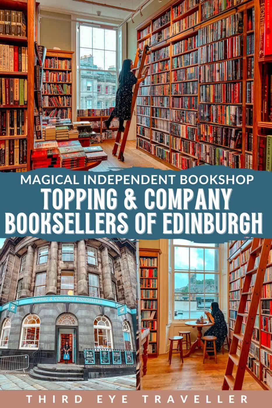 Toppings Edinburgh bookshop 