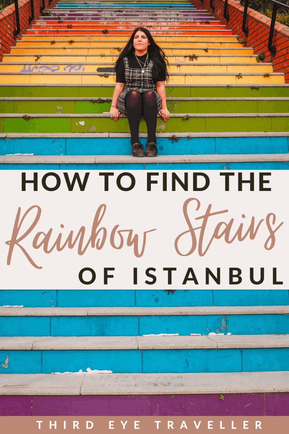 where are the rainbow steps in istanbul